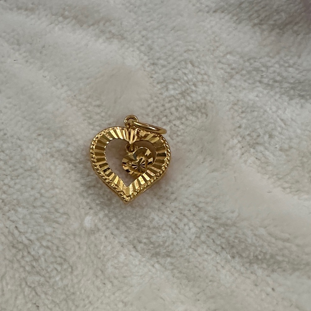 Gold Heart Pendant